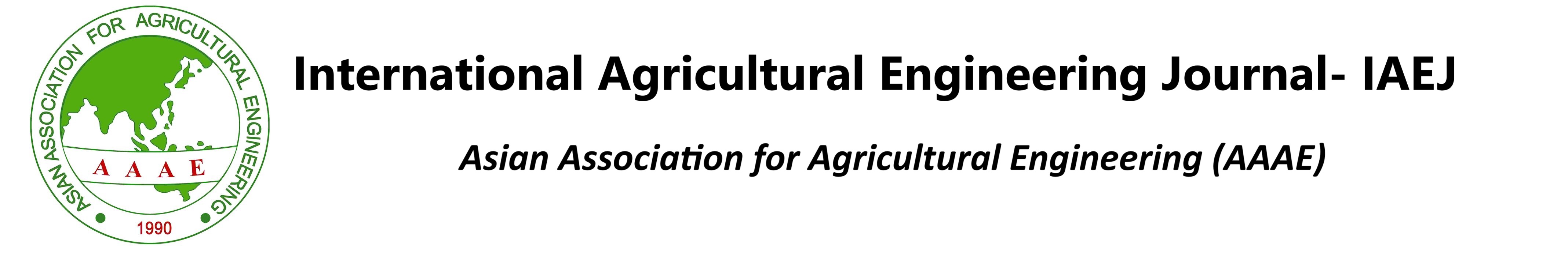 International Agricultural Engineering Journal